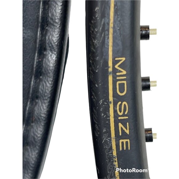 Pro Kennex Black Ace Glass Tennis  Racket W/ Cover Mid Size Graphite 4.5 Grip - Picture 8 of 8